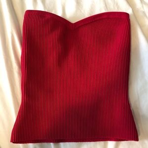 Aritzia strapless top